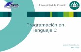 Programación en lenguaje C - isa.uniovi.esisa.uniovi.es/~ialvarez/Curso/descargas/lenguaje_c.pdf · El computador Un computador es una máquina de ejecución secuencial de instrucciones: