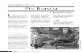 Aproximación a Pío Baroja - iessandoval.net leeme/leeme04/4.pdf · El individualismo y el amor a una vida independiente, ... pasiones." En su vida y en sus obras muestra, igual-