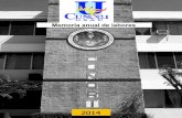 Memoria anual de labores - cunori.edu.gtcunori.edu.gt/download/MEMORIA_DE_LABORES_2014_-_CUNORI.pdf · seguimiento de resultados del proyecto fortalecimiento de la formación de recursos