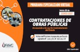 JUNIO 2017 CONTRATACIONES DE OBRAS PÚBLICASrc-consulting.org/2017/temarios/virtuales/Junio/obras-publicas-en... · de obras públicas, el mismo que de obligatoria aplicación. ...