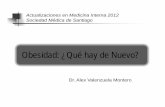 Obesidad: ¿Qué hay de Nuevo? - SMS CHILE · Mediastino (para-aórtico) Paravertebral Suprarrenal Frecuentes ... Actualizaciones en Medicina Interna 2012. ENDOBARRIER • Se esta