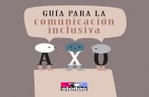 GUÍA PARA LA comunicación - ehu.eus · 4. steilas Guía para la comunicación inclusiva. INTRODUCCIÓN. El lenguaje es una construcción social que varía de una cultura a . otra,