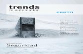 trends - Festo USA · La revista de Festo para sus clientes 1.2014 ... Expediciones seguras en zonas heladas Entrevista con Arved Fuchs. El experimen- ... Un vistazo detrás del telón