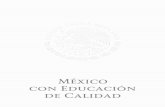 PortadillaInfEscritoPag1 - cdn.presidencia.gob.mxcdn.presidencia.gob.mx/tercerinforme/3_IG_2015_Mexico_con... · 251 3. MÉXICO CON EDUCACIÓN DE CALIDAD Introducción La primera