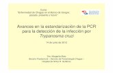 Avances en la estandarización de la PCR para la … T cruzi.pdf · • reactivos y termociclador Revisión bibliográfica de artículos publicados en Pubmed entre los años 2000