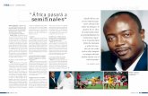 “África pasará a semiﬁ nales“ - FIFA.comes.fifa.com/mm/document/fanfest/magazine/magazine... · fornidos, como los seleccionados de Nigeria y Camerún. ¿Y Ghana? Pelé: La