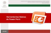 Herramientas Básicas de Power Point · Contenidos Contiene las funciones básicas para la edición de la diapositiva diapositiva. Inserta imágenes. Tablas, gráficos, encabezado,