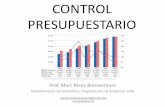 Presentación de PowerPoint - diposit.ub.edudiposit.ub.edu/dspace/bitstream/2445/65395/1/Control presupuestario... · CONTROL PRESUPUESTARIO Prof. Marc Pérez-Bonaventura Departamento