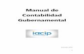 Manual de Contabilidad - iacip-gto.org.mx · Manual de Contabilidad Gubernamental Instituto de Acceso a la Información Pública del Estado de Guanajuato 2 Contenido Finalidad ...