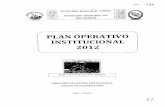 PLAN OPERATIVO INSTITUCIONAL 2012 - ETOtransparencia.regioncusco.gob.pe/attach/docs_normativo/planes/poi/... · Este año 2012 empezamos a priorizar actividades del Plan de Mediano
