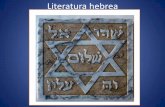 Literatura hebrea - Guía de 1° bimestreliteraturauniversalcet.weebly.com/uploads/7/1/2/8/7128408/literatu... · del alfabeto hebreo en el cuerpo y toma vida, sometido a sus creador.