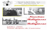 Religiosos Religiosas - Diócesis de San Juan de los … · San Juan de los Lagos, Jal. Marzo de 1997 Nº 176 ... Con nuestro apostolado y con la vivencia de nuestro carisma sacerdotal