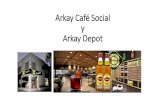 Welcome To ArKay Social Cafe. · 1 ¼ Oz de Licor de Café Sin Alcohol ArKay 1 Oz de Piña Colada Sin Alcohol ArKay Crema de Coco Cubos de Hielo . ArKay Limon Fizz Ingredientes: ...
