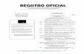 SUMARIO: Año III - Nº 682 oficiales/R.O N° 682, MARTES... · - Canje de Notas Ecuador-Italia ... EMPRESA PÚBLICA CORREOS ... Instituciones de la Administración Pública Central,