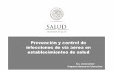 Control de infecciones - gob.mx · MEDIDAS DE CONTROL GERENCIAL PRIMERA ADMINISTRATIVO. Objetivo: Reducir la exposición del trabajador de salud y de los pacientes al Mycobacterium