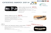 SÍGUENOS OFERTAS MAYO 2014 - DENTAL EVERESTdentaleverest.es/wp-content/files_mf/1399642187Mayo_2014.pdf · fijación de anillos de retención en TITANAX u otras piezas para cementar.