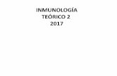 INMUNOLOGÍA TEÓRICO 2 2017 - fmed.uba.ar · Discutiendo preguntas e integrando conceptos de inmunidad innata--En relación a la vía clásica del sistema del complemento: