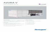 AZURA V - swegon.com and heat pumps/_es... · alta presión, transductores de alta y de baja presión, receptor y separador del líquido, electroválvulas para la configuración del