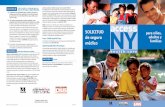 SOLICITUD de seguro - New York State Department of … · para niños, adultos y familias SOLICITUD de seguro médico DOH-4220-I es (5/13) page 4 of 4 NYS DOH Estado de Nueva York
