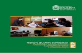 PROYECTO EDUCATIVO DE PROGRAMA - … · Fonoaudióloga Nancy Eva Jaimes Fotografías de la portada: Práctica de Estudiantes de Fonoaudiología Universidad Nacional de Colombia –