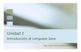 Curso Java Unidad I.ppt [Modo de compatibilidad] · en clases que forman parte del API de java. Ctt t tá id iConstantemente están surgiendo nuevos apis, que proporcionan nuevas