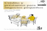 Crédito y préstamos para negocios pequeños - …tilz.tearfund.org/~/media/Files/TILZ/Publications/PILLARS/Spanish... · Estas guías están diseñadas para el uso en grupos pequeños