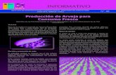 Producción de Arveja para Consumo Fresco - …biblioteca.inia.cl/medios/biblioteca/informativos/NR40305.pdf · Enfermedades En la zona sur, el cultivo de arveja sembrado entre 15