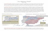 La Guerra Civil - b2chie.files.wordpress.com · ... la Guerra Civil ... Queipo de Llano en Sevilla y Saliquet en Valladolid), pero también lo hizo la mitad de la ... Zona republicana