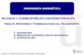 BLOQUE I. COMBUSTIBLES CONVENCIONALES … (ITI)_Tema 5_2016... · Grado en Ingeniería de Tecnologías Industriales INGENIERÍA ENERGÉTICA Tema 5. Motores y Turbinas para el Transporte