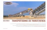 5 TRANSPORTADORES de TRANSFERENCIA - …superior-ind.com/wp-content/uploads/2017/02/Jump-Conveyor-SPLT10… · P/ 2. S Industr . especificaciones y opciones. ESPECIFICACIONES GENERALES.