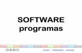 SOFTWARE programas - Universidad Nacional de San … · Tipos de software Según su función Software de sistema Software de aplicación Sistemas operativos Antivirus otros Productos