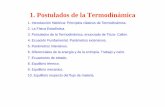 1. Postulados de la Termodinámica1. Postulados de la ...fmc0.unizar.es/people/elias/Termo_Grado/Cap_1_Postulados.pdf · Principios clásicos de la Termodinámica P 0: Dos sistemas