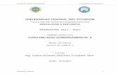SEMESTRE: 2017 2017 - FACULTAD DE CIENCIAS …fca.uce.edu.ec/GUIAS/CONTABGUBERNAMENTAL2AP-UD.pdf · 2016-12-18 · 1.9 relacion con la contabilidad gubernamental ... que será el