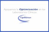 Apoyamos la Optimización en los Laboratorios Clínicos€¦ · Costos de la no calidad en el Laboratorio Clínico Salida ... no conformidades Para asegurar la efectividad del apoyo