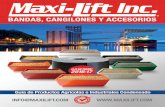 ML 24pg Cond Catalog 091216 SPN - Maxi-Lift, Inc.maxilift.com/pdf/Catalog-Condensed-Spanish.pdf · La empresa Maxi-Lift fabrica y vende cangilones elevadores a clientes en más de