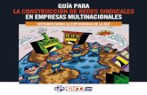 Guía para la construcción de redes sindicales en empresas multinacionales : sistematizando la experiencia de …library.fes.de/pdf-files/bueros/brasilien/06988.pdf · 5 Construir,