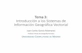 Tema 3: Introducción a los Sistemas de Información ...files.especializacion-tig.webnode.com/200000068-675b768577/Tema 3... · Introducción a los Sistemas de Información Geográfica