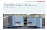 Catálogo de producto Variadores de Frecuencia · Conector de protección para propiedades EMC óptimas (opción) Ventajas a simple vista Rango de potencia ampliado hasta 18,5kW y