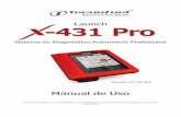 Precauciones de Seguridadtecnofuelsoporte.com.mx/assets/manual_x_431_pro.pdfLaunch X-431 Pro 3 Manual de Uso • Conéctese a tierra cuando se encuentre desmontando el PROM (Memoria