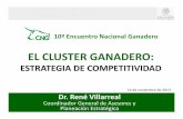 EL CLUSTER GANADERO - cnog.org.mxcnog.org.mx/_documentos/memoria8-2013.pdf · semillas mejoradas Impulsar el desarrollo regional, agro-parques y proyectos estratégicos. 1 6 7 3 8