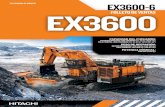 EX3600-6 EX3600 - hitachiconstruction.com · de enfriamiento. n Las orugas se mantienen siempre a la tensión correcta y, por ello, el desplazamiento se detiene automáticamente cuando