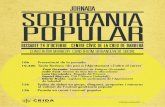 JORNADA DE SOBIRANIA POPULAR - Crida per …cridapersabadell.cat/wp-content/uploads/2015/10/Dossier-Sobirania... · Para comprender en su complejidad la unidad económico/política