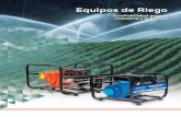 EQUIPOS DE RIEGO AUTOCEBANTES - evans.com.mx · EQUIPOS DE RIEGO AUTOCEBANTES Clase 1e • Transferencia de agua con paso de sólidos en ... ModElo PESo RESISTENTE POR SUS MATERIALES