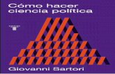 Cómo hacer ciencia política - hugoperezidiart.com.arhugoperezidiart.com.ar/tallerdetesis-ppt/Sartori Giovanni - Como... · II. G. Sartori, «La scienza politica», en Íd., La Politica.