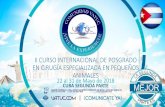II CURSO INTERNACIONAL DE POSGRADO EN …vatuc.com/wp-content/uploads/2017/01/CUBA-II-MAYO-1.pdf · Doctor en Ciencias (Alemania), profesor emérito de la UNAH, titular en el área