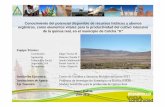 Conocimiento del potencial disponible de recursos … · aplicando la norma RIVERSIDE que solicita la norma boliviana NB 512 para riego, ... 7 B. Vista 45 8 P. Chuvica 42 9 V. Candelaria