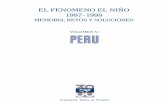VOLUMEN V PERU - congreso.gob.pe · EL FENOMENO EL NIÑO 1997 - 1998 MEMORIA, RETOS Y SOLUCIONES VOLUMEN V: Corporación Andina de Fomento PERU. PRESENTACION-----ograr el desarrollo