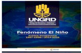 Fenómeno El Niño - repositorio.gestiondelriesgo.gov.corepositorio.gestiondelriesgo.gov.co/.../20564/3/Fenomeno_nino-2016.pdf · 3 FENÓMENO EL NIÑO Análisis Comparativo 1997 -1998