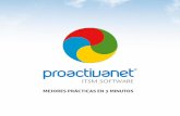 Mejores prácticas en 3 Minutos - proactivanet.com€¦ · pag . 12 P3O en 3 minutos ... estándares internacionales relativos a la gestión de servicios, ... [MSP es otra guía de
