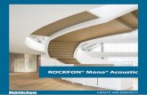 ROCKFON® Mono® Acoustic - rwiumbraco-rfn.inforce.dkrwiumbraco-rfn.inforce.dk/media/3196191/es-rockfon-mono-acoustic_d... · • Cara visible: elegante enlucido con propiedades acústicas